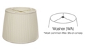 Cloth&Wire Slant Modified Empire Linen Side Pleat Softback Lampshade Collection